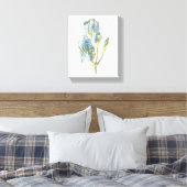 Süßiris (Iris pallida) von Redouté Leinwanddruck (Insitu (Schlafzimmer))