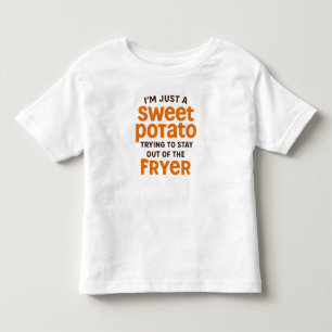Süßkartoffel Humor Kleinkind T-shirt