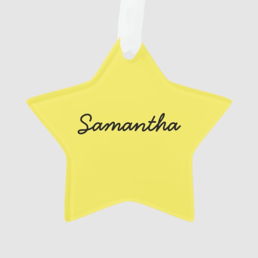 Süßkartoffel-Jamswurzel-Jamswurzel-Kartoffeln Ornament (Rückseite)