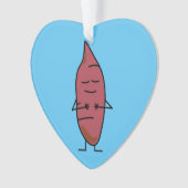 Süßkartoffel-Jamswurzel-Jamswurzel-Kartoffeln Ornament (Vorderseite)