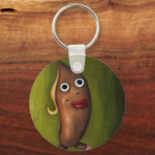 Süßkartoffel Schlüsselanhänger (Vorderseite)