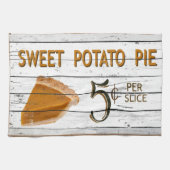 Süßkartoffel-Torte Geschirrtuch (Horizontal)