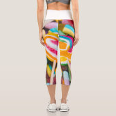 Süßkartoffeln Capri Leggings (Rückseite)