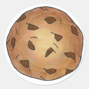 Süßkartoffeln, frisch gebacken Feinschmecker Runder Aufkleber