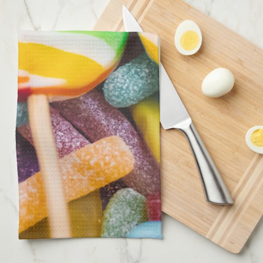 Süßkartoffeln Geschirrtuch (Viertel Falte)