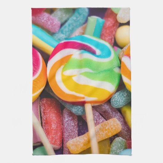 Süßkartoffeln Geschirrtuch (Vertikal)