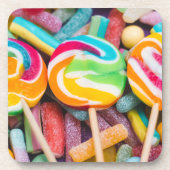 Süßkartoffeln Getränkeuntersetzer (Vorderseite)