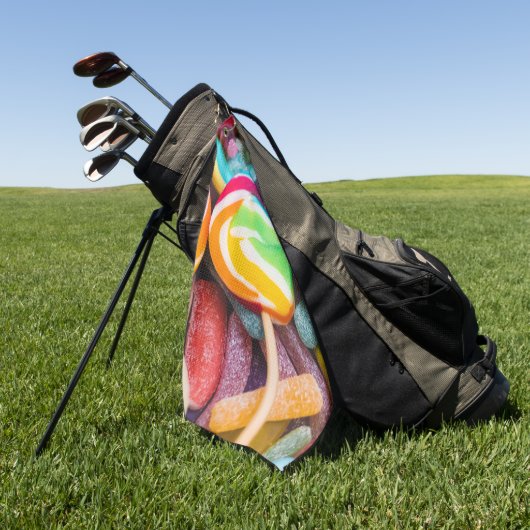 Süßkartoffeln Golfhandtuch (Gras)
