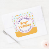 Süßkartoffeln Ice Cream Orange Aufkleber (Umschlag)