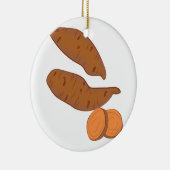 Süßkartoffeln Keramikornament (Rechts)