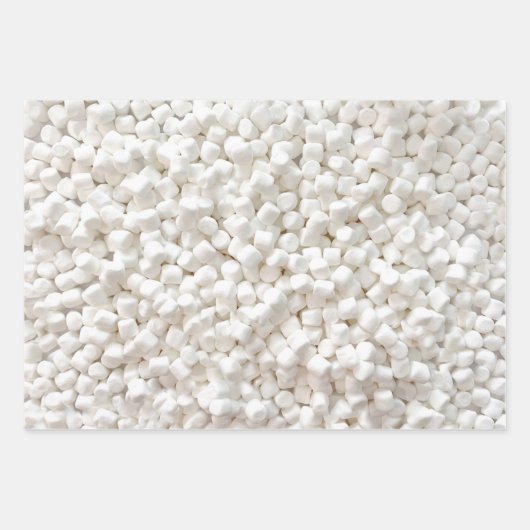 Süßkartoffeln, Marshmallow Gumdrop Wrapping Papers Geschenkpapier Set (Vorderseite 2)