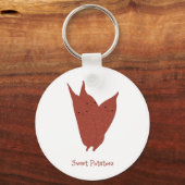 Süßkartoffeln Schlüsselanhänger (Vorderseite)