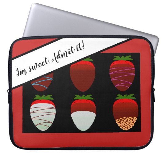 Süßkarton Laptopschutzhülle (Vorderseite)