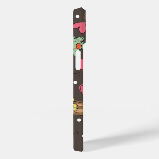 Süßkirsche Cupcakes Süßwarengebäck Niedlich Case-Mate iPhone Hülle (Rückseite / Rechts)