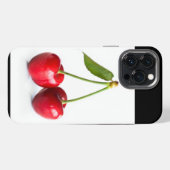 Süßkirsche iPhone Hülle (Rückseite (Horizontal))