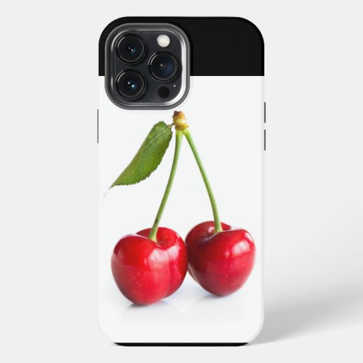 Süßkirsche iPhone Hülle (Rückseite)
