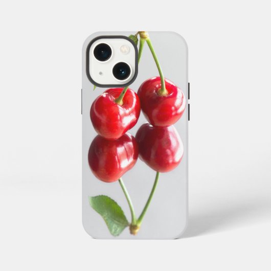 Süßkirsche iPhone Hülle (Rückseite)