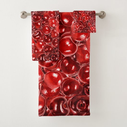 Süßkirschen Badhandtuch Set (Insitu)