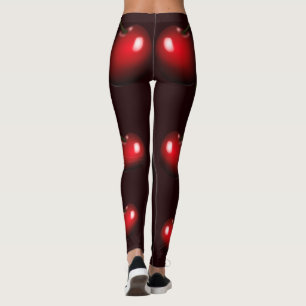 Süßkirschen - Dunkelrot Leggings