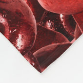 Süßkirschen Fleecedecke (Ecke)