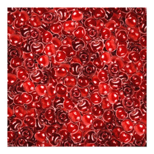 Süßkirschen Fotodruck (Vorne)