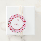 Süßkirschen, frisch geschenkanhänger (Beispiel)