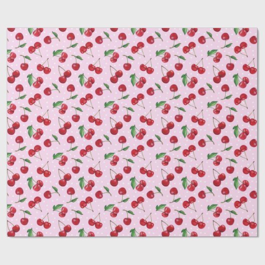 Süßkirschen, frisch geschenkpapier (Flach)