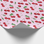 Süßkirschen, frisch geschenkpapier (Ecke)