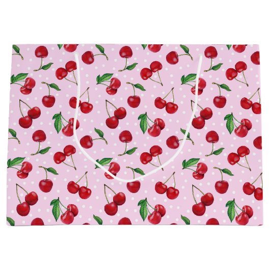 Süßkirschen, frisch große geschenktüte (Vorderseite)