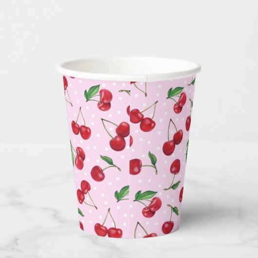Süßkirschen, frisch pappbecher (Rechts)