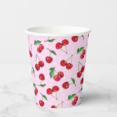 Süßkirschen, frisch pappbecher (Vorderseite)