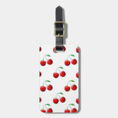 Süßkirschen Gepäckanhänger (Vorderseite vertikal)