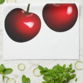 Süßkirschen Geschirrtuch (Gefaltet)