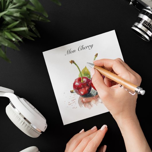 Süßkirschen in Wasserfarbe, nach Maß