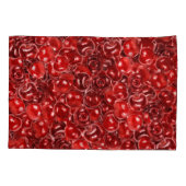 Süßkirschen Kissenbezug (Rückseite-Links)
