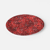 Süßkirschen Pappteller (Schrägansicht)