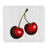 Süßkirschen Schneidebrett (Vorderseite)