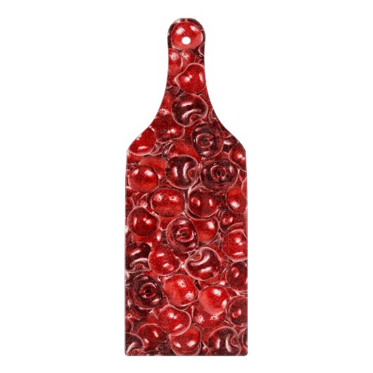 Süßkirschen Schneidebrett (Vorderseite)