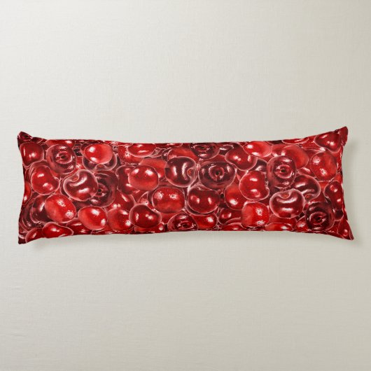 Süßkirschen Seitenschläferkissen (Rückseite)