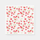 Süßkirschen Serviette (Vorderseite)