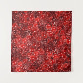 Süßkirschen Wandteppich (Vorderseite (Horizontal))