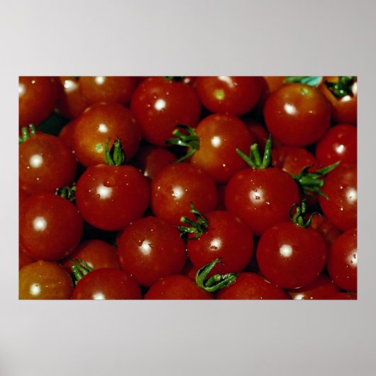 Süßkirschtomaten Poster (Vorne)