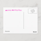 Süßkuchen Postkarte (Rückseite)
