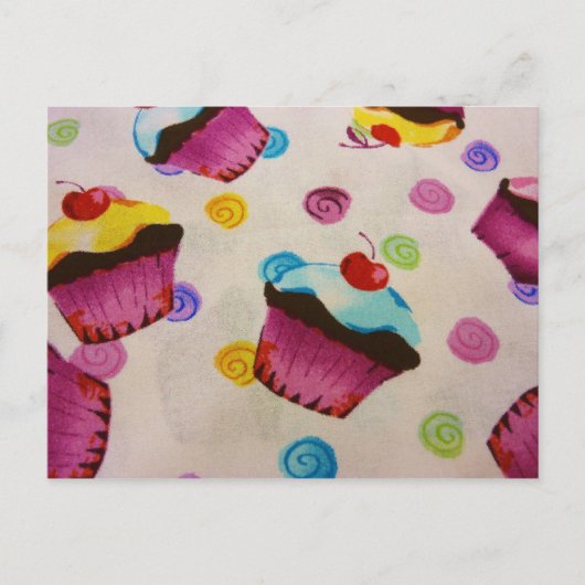 Süßkuchen Postkarte (Vorderseite)