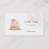 Süßkuchen Visitenkarte (Vorderseite)