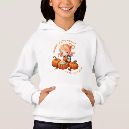 Süßkürbis Hoodie (Vorderseite)