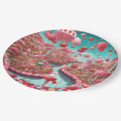 Süßland Pappteller (Schrägansicht)