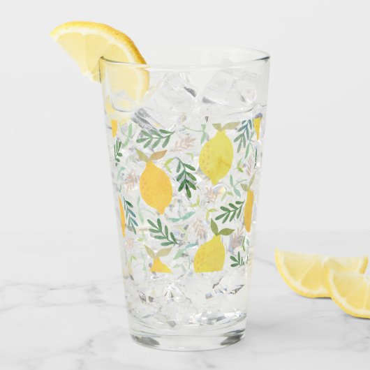 Süßlemonade Glas (Vorderseite Ice)