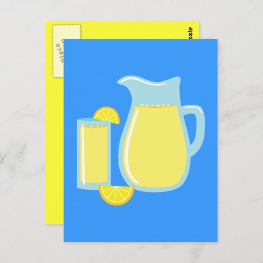 Süßlemonade Postkarte (Vorne/Hinten)