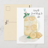 Süßlemonade Postkarte (Vorne/Hinten)